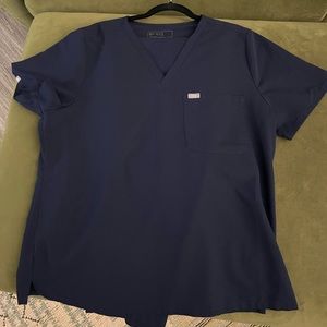 Figs Scrub Set, Navy, Size XXL